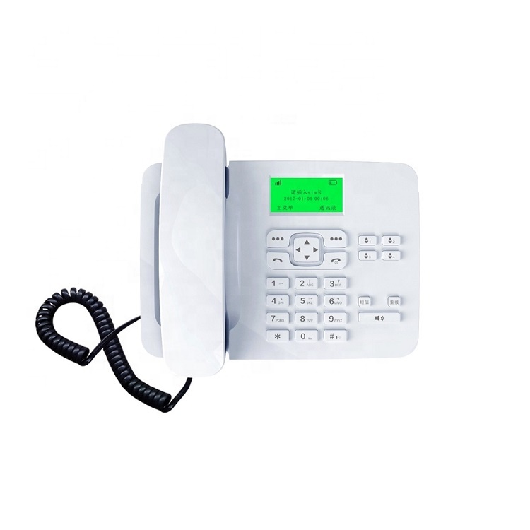 Фиксированный телефон со слотом для SIM-карты GSM беспроводной Настольный телефон