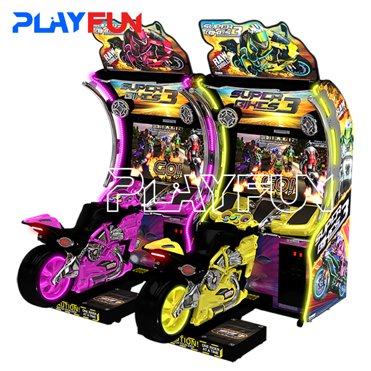 UNIX super bike 3 Лучший доход, монетный семейный развлекательный центр, аркадный видеогоночный игровой автомат