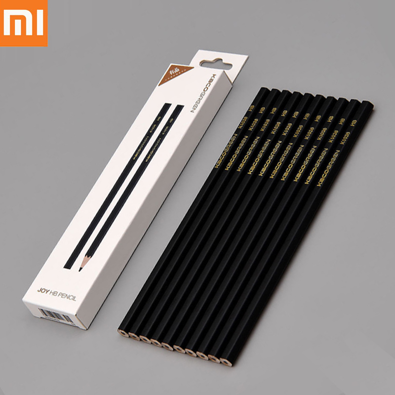 10 шт., карандаш Xiaomi Mijia Kaco Joy HB, 2,2 мм, KACO, деревянная ручка, рисование, рисование, эскиз, карандаши для школы, офиса, Канцтовары