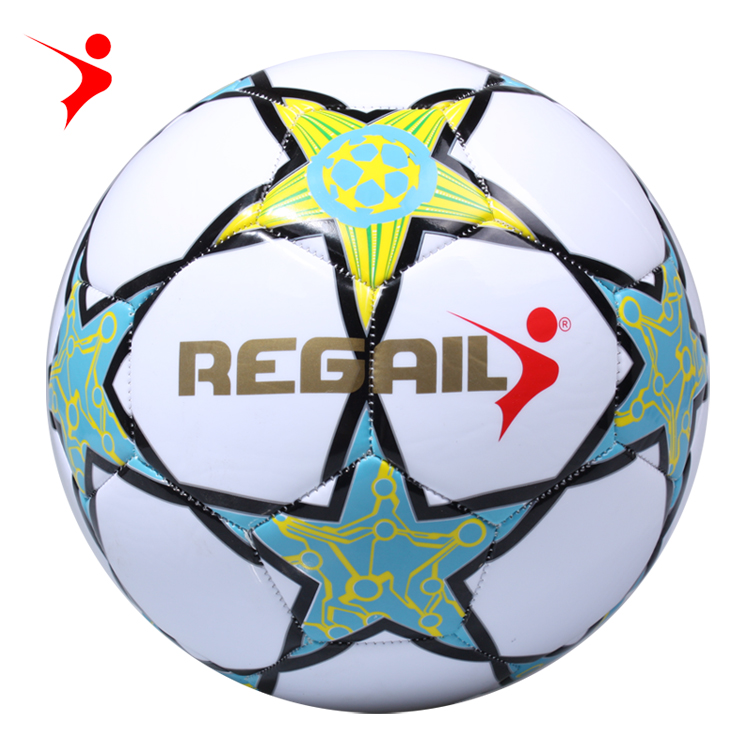 Официальный футбольный мяч Regail из ПВХ, размер 5, прямые продажи с завода, приветствуются индивидуальные заказы