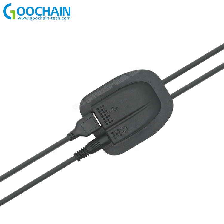 Внешний USB-кабель для сумки с двумя портами USB 2 в 1