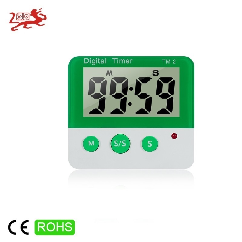 Food Monitoring Countdown Multi Function Plastic Mechanical Kitchen Timer