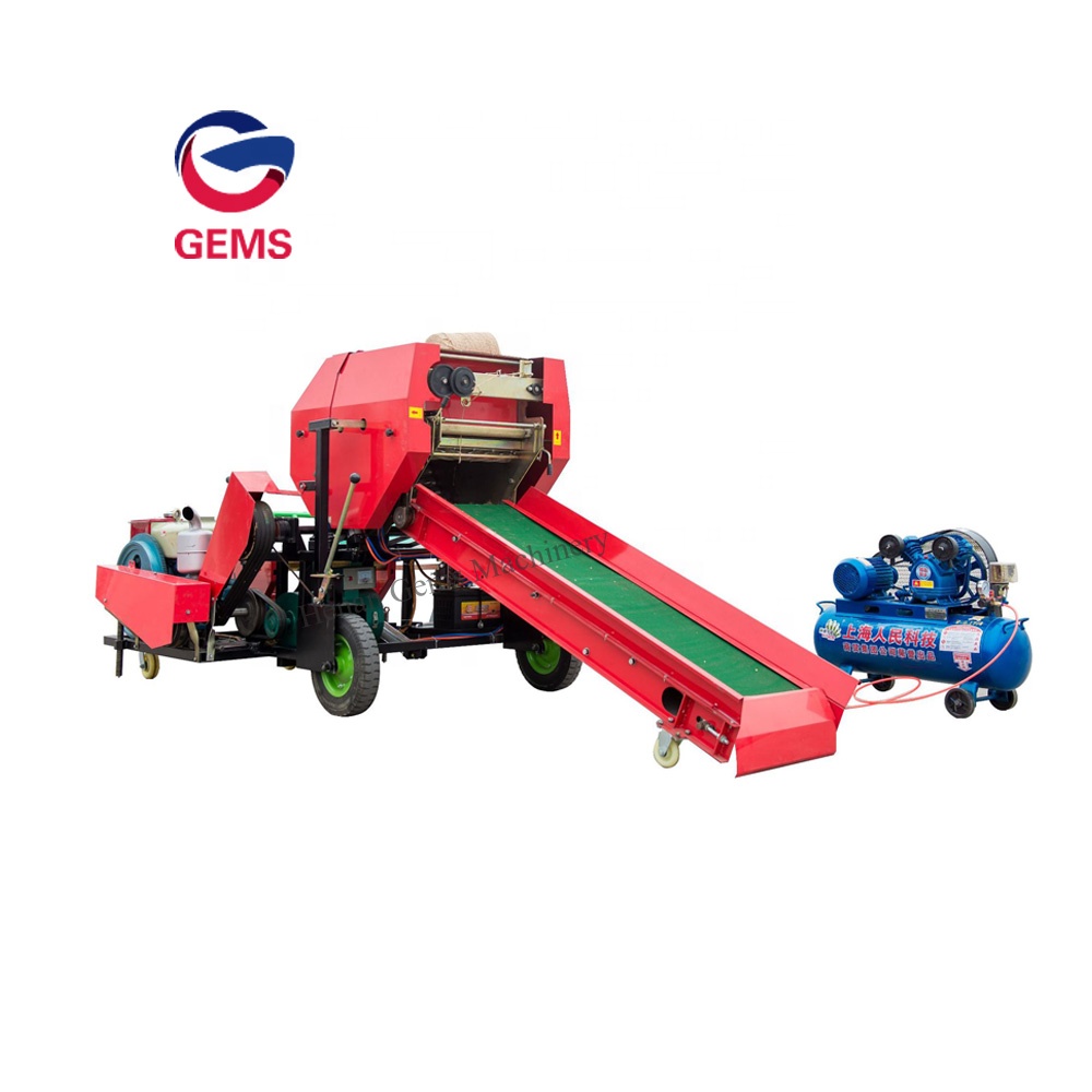 Cows Feed Silage Packing Machine Corn Straw Silage Bale Wrapper Silage Maker Machine