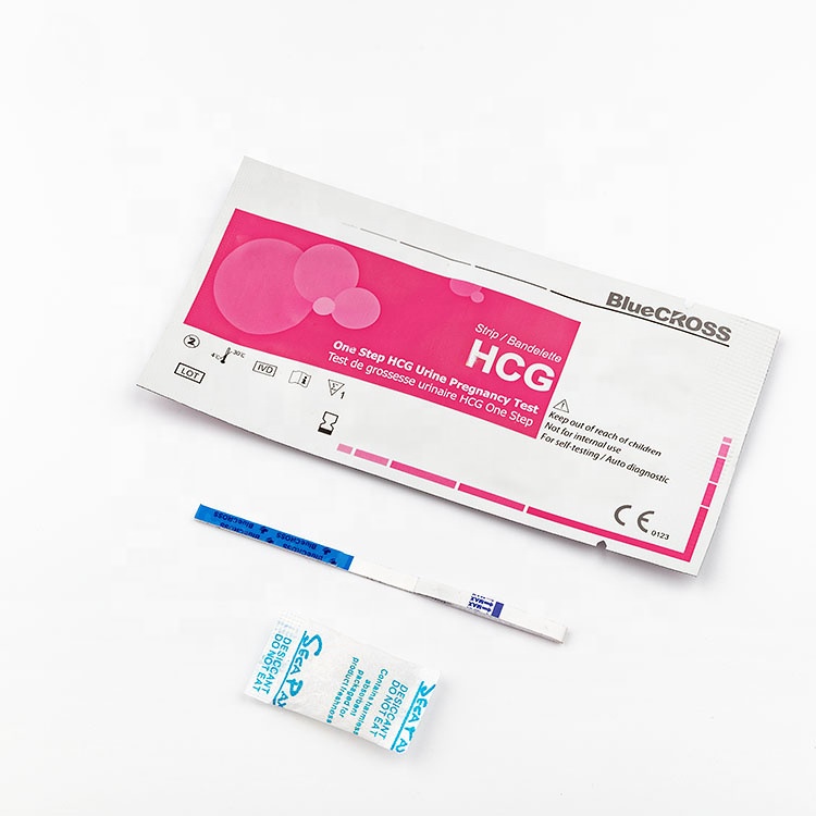 IVD качественные тест-полоски на беременность для раннего шага мочи HCG