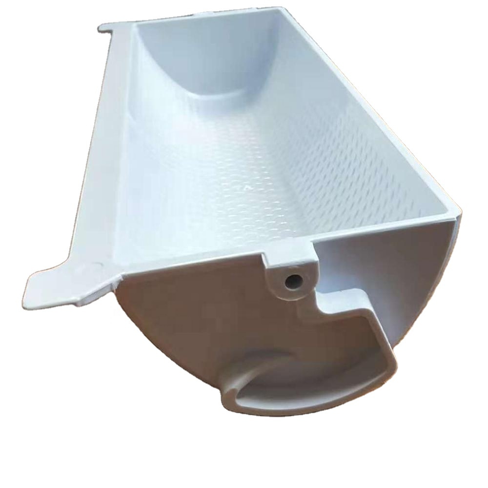 MOQ 25 PCS 1.8L Z Type plastic elevator bucket with pebble in the bottom, 15 inches plastic conveyor buckets for elevators
