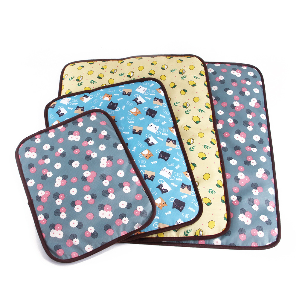 Pet double-sided mat, rattan mat and Oxford cloth pet mat