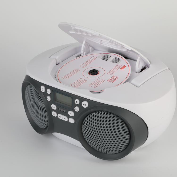 FM AM-радио Boombox, CD-плеер, ЖК-дисплей, мощный HIFI-динамик, домашний музыкальный Бумбокс