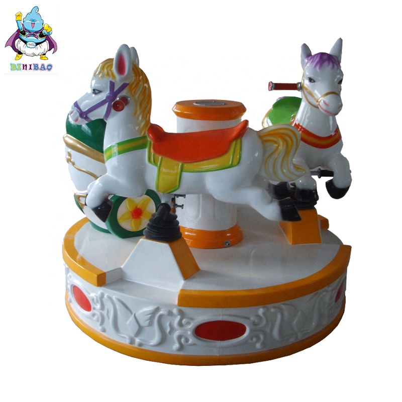 Dinibao, комнатный игровой автомат с монетами для детей, 3 игрока, карусель, лошади, детская карусель, для продажи