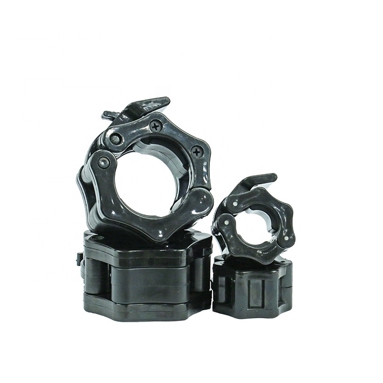 2021 New Product Weightlifting Clamp Barbell Collars 2"Pair Quick Release Barbell Clamp Locking Collar