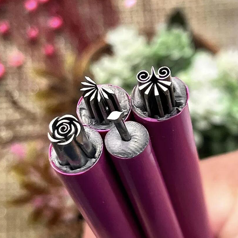 New arrival Manicure Flower painting tools set Nail Art Stamp Pen sets Graffiti Nails Dotting Tool 6pcs package beauty Decor