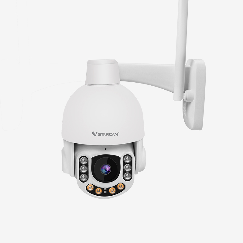 4G солнечная панель 6 IR HD ночное видение с IP66 1080P наружная PT IP-камера скоростная купольная наружная камера