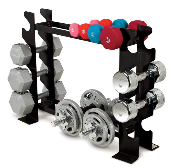 Rising Hot Sales Wholesale Commercial Home Weight Gym Hex Dumbbell Set with Rack