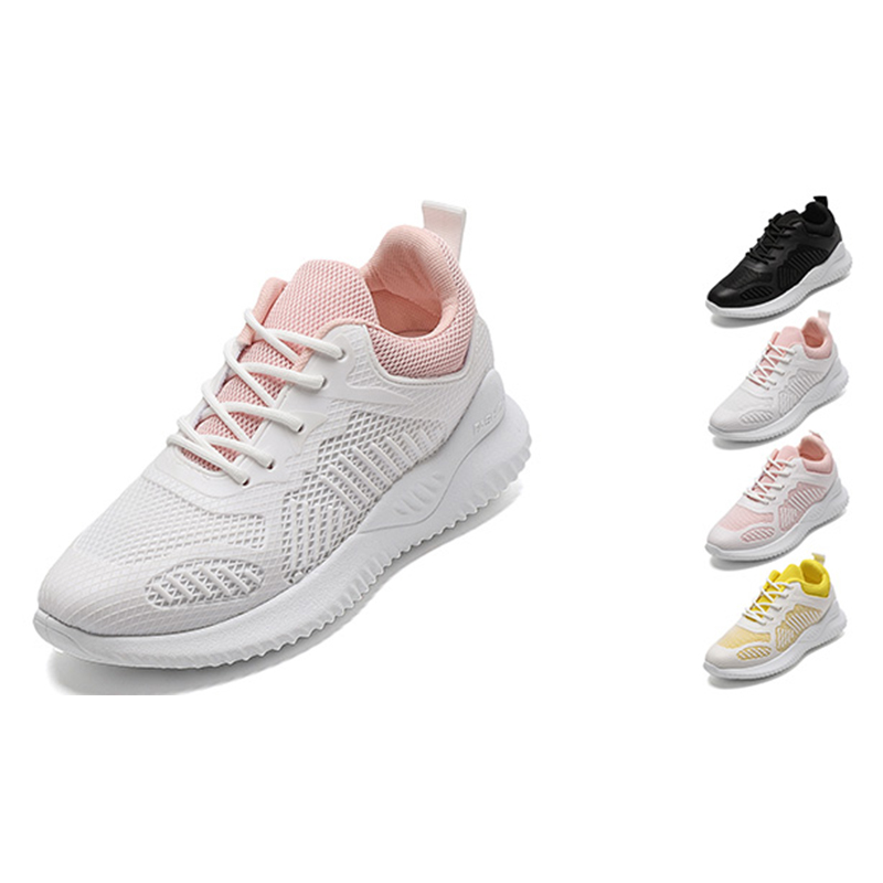 Factory wholesale 2021 summer new mesh breathable white shoes women travel running sports shoes fitness walking shoes women