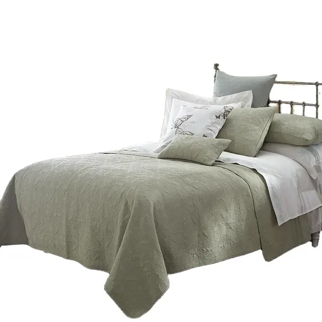 KOSMOS modern new design 100% cotton comfortable walmart bedspreads