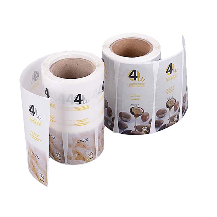 Hot sale waterproof PET glossy body care labels