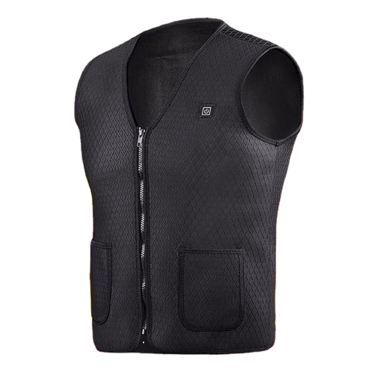 Dual Heated Vestated Vest Fleece Winter Pre Unisex Designer Adjustable Usb Charging Electronic Heating Clothing Vest