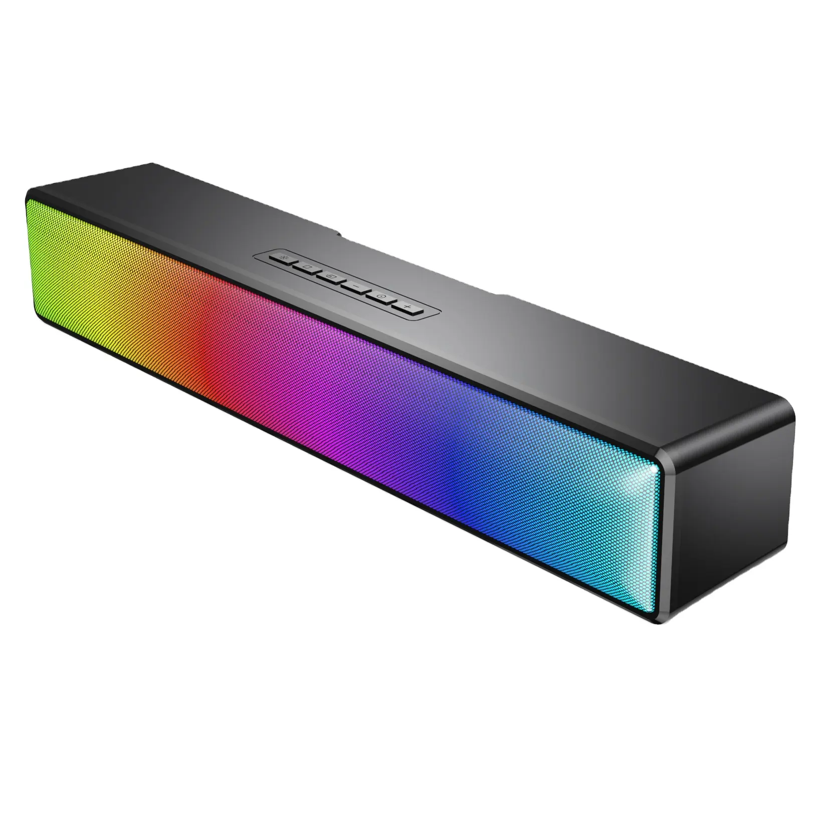 Светодиодная RGB звуковая панель для вечеринки, беспроводная звуковая панель для ПК, ТВ, Bluetooth-Колонка
