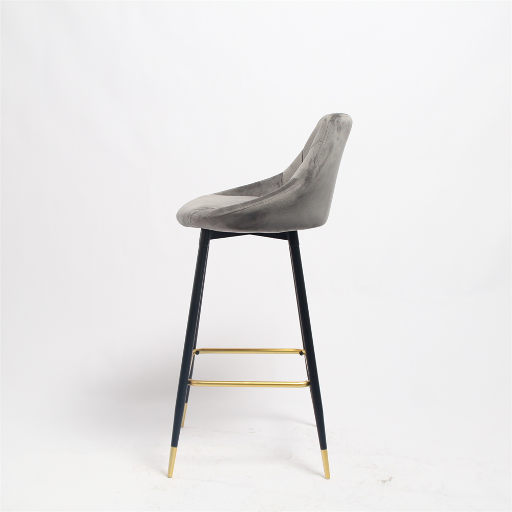 ANJI SHIYI SY 808 Sprayed Gold-Plated Feet chairs dining chairs modern luxury wholesale cheap dining room bar chair