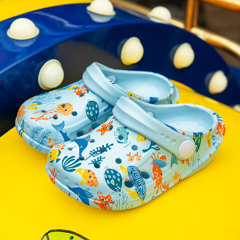 Customized Animal Cute Bedroom Slippers For Children Boys Girls Toddler Sandals Footwear Kids Clogs Slides 2021 New Shoes