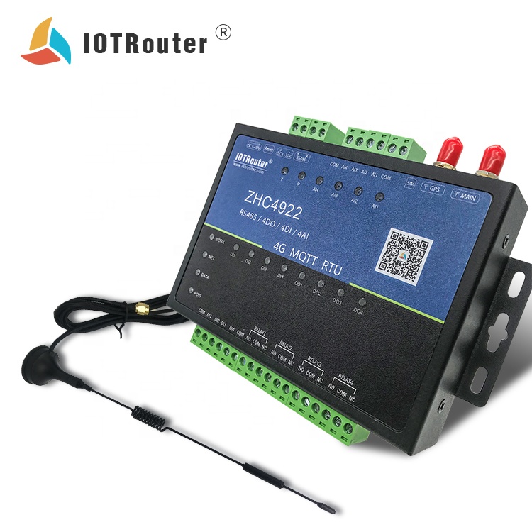 4 ~ 20 мА Аналоговый MQTT Modbus протокол RTU реле управления Gps приемник rs485 IOT маршрутизатор ZHC4922 Lorawan регистратор данных интерфейс 174