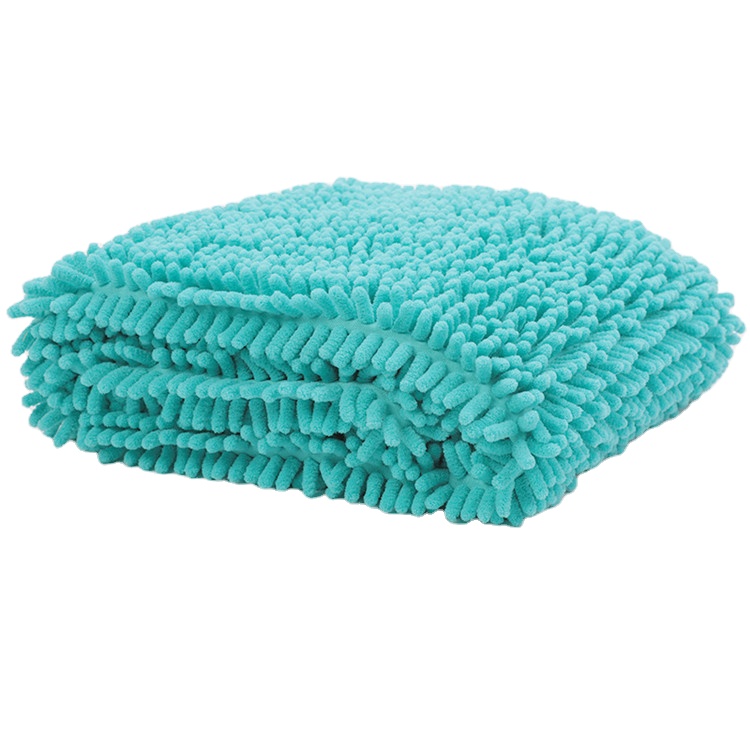 Wholesale Hot Products Pet Towel Chenille Pet Bath Cleaning Towel for Small, Medium, Large Dogs and Cats
