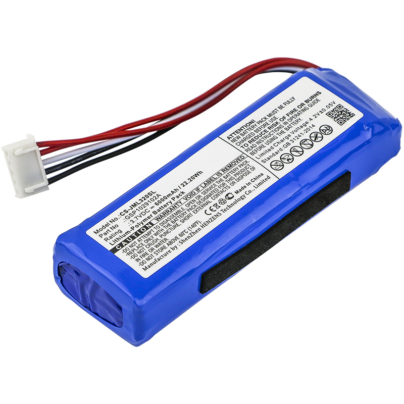 Аккумуляторная Колонка Tamex для JBL Charge 3 2016 Charge 3 2016 версия GSP1029102A, сменная музыкальная колонка, Аккумулятор 6000 мАч Akku