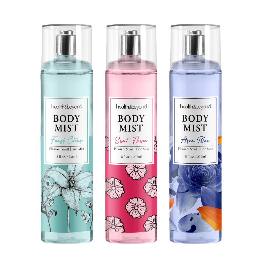 Health&Beyond perfume women 236ml Customized Fragrance Perfume Deodorant Body Mist Spray
