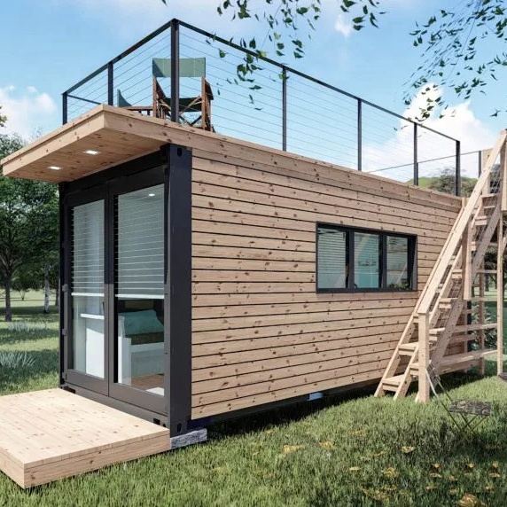 20ft prefab shipping container house luxury design
