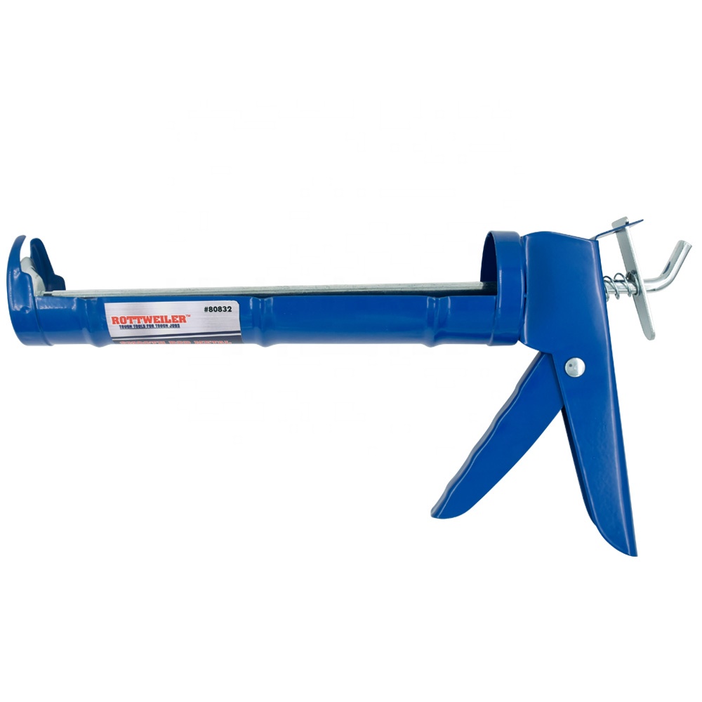 ROLLINGDOG 9" Smooth Rod Metal Caulking Gun