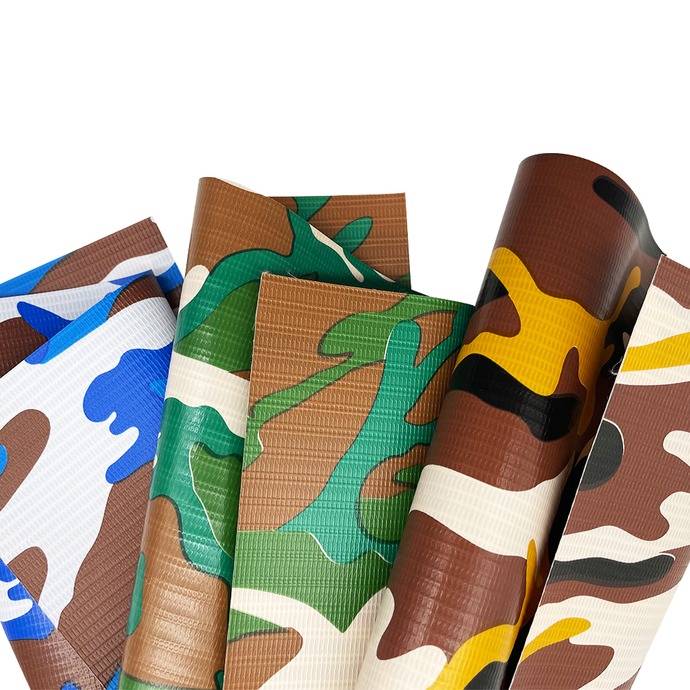 UV Resistant Heavy Duty Camo Tarp Camouflage Factory PVC Tarpaulin For Tent