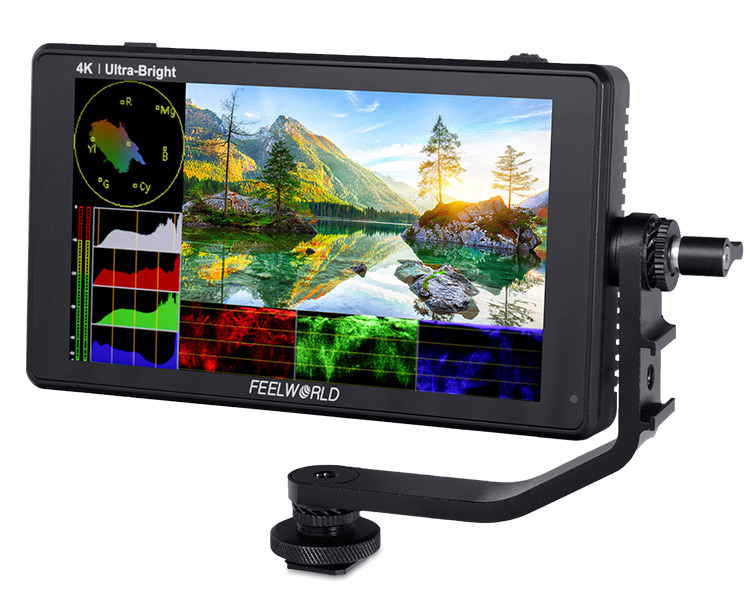 FEELWORLD 6 дюймов 2600nit яркость сенсорный монитор hdmi