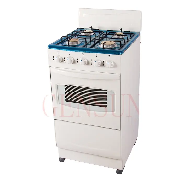 Hot selling freestanding white color gas bread toaster oven