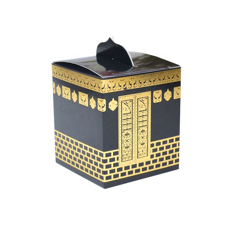 Золотая черная мусульманская Подарочная коробка kaaba hajj паломническая коробка