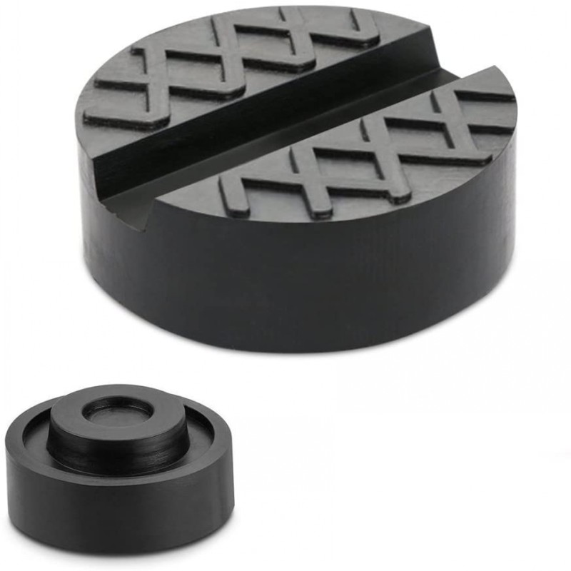 Universal Floor Jack Rubber Pad Frame Rail Protect Jack Pad