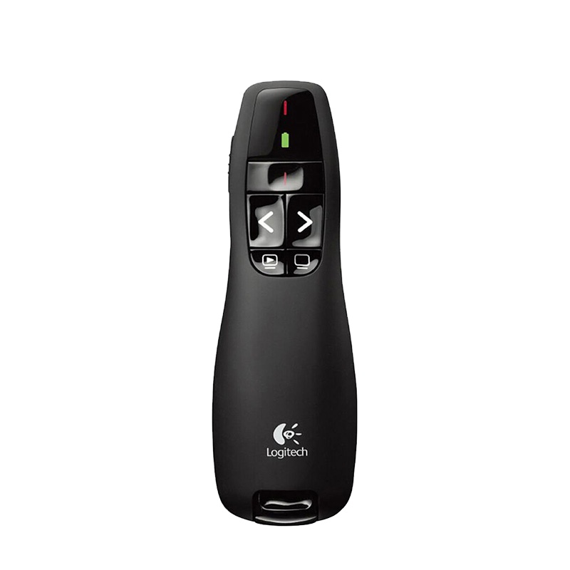Оптовая продажа, Лидер продаж, беспроводной Презентер Logitech R400, встроенная лазерная указка класса 2 с ЖК-дисплеем