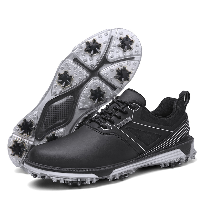 High quality golf shoes Men's professional shoe spikes golf shoes