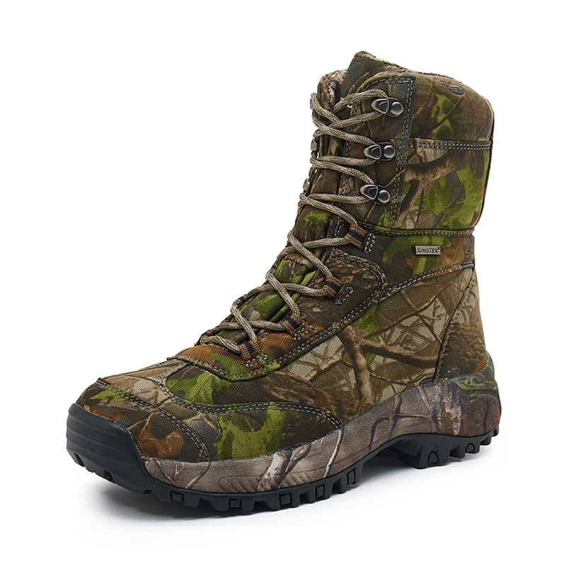 New Design Hunting Boots Camouflage Fishing Shoes Outdoor Hiking Camping Boots for Men and Women