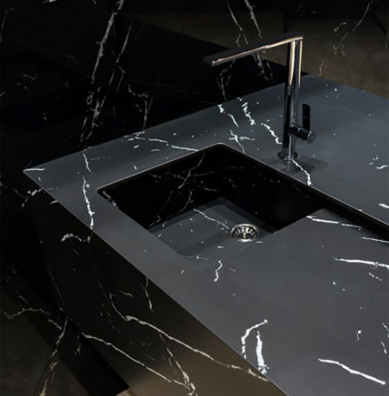 Wholesale Table top wash basin ceramic sink artificial stone rock plate basin for kitchen and dining room