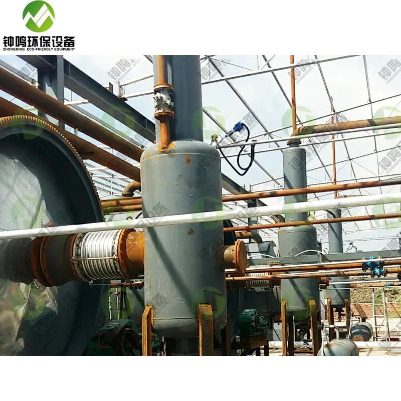 Pyrolysis Plant Manufacturers 2021 Design Low Cost Microwave Mobile Pyrolysis Plant