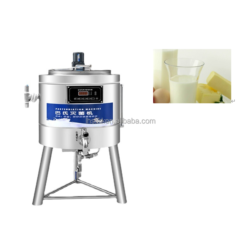 Pasteurization Machine Commercial Liquid /Sterilizer Machine Milk Juice Egg Rice Wine Pasteurization Equipment 30L 50L 150L
