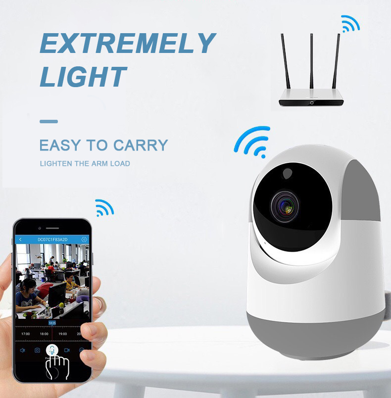 360 панорамная беспроводная домашняя мини-камера безопасности с Wi-Fi, 1080P, смартфон, HD видео, аудио, голос, Радионяня для домашних животных с камерой