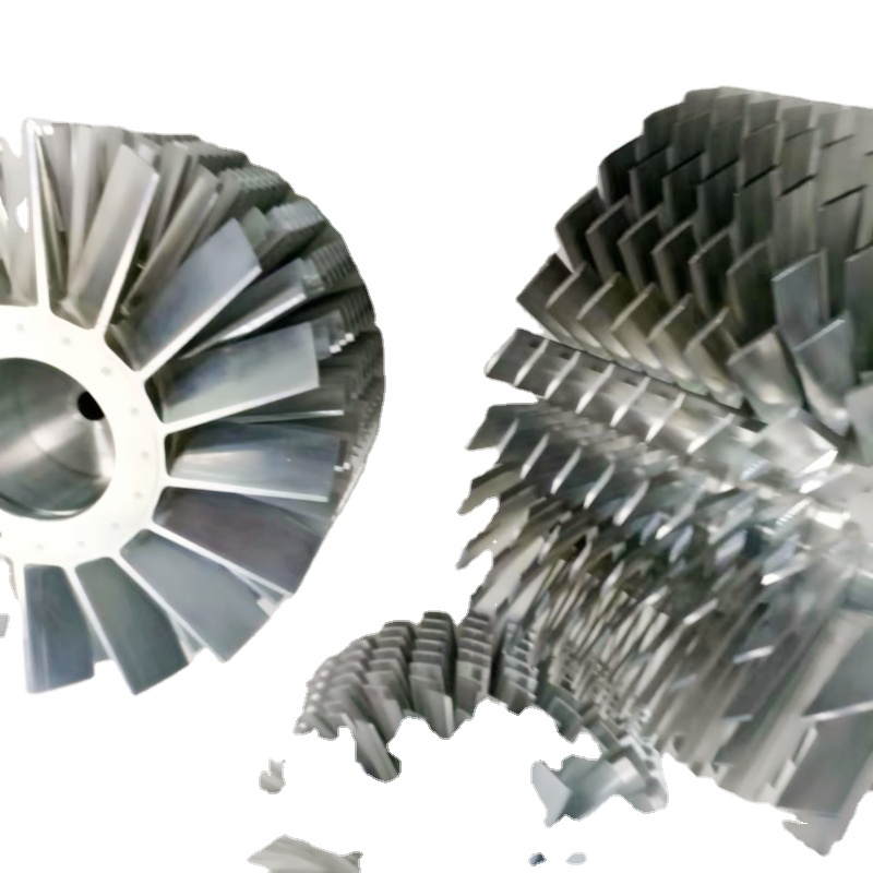 5-axis CNC machining hardware CNC lathe precision parts machinery aluminum copper high temperature alloy turbine impeller