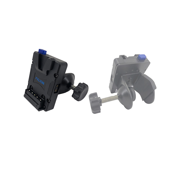 hot sale high quality SONGING FXLION Nano L04 V-Lock/V-Mount Clamp Plate with with U-Type Clip, fit for Any Size Rod