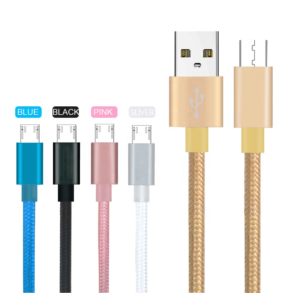 Зарядный кабель для Galaxy S10, нейлоновый Плетеный крепкий медный провод 2A USB type C кабель