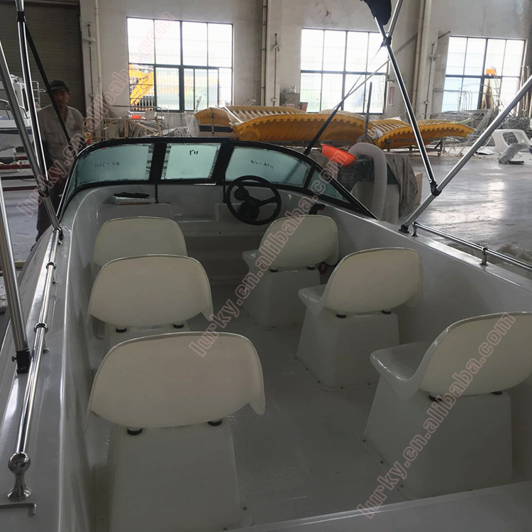 factory direct sell water sports speed boat customized color earn money sightseeing boat