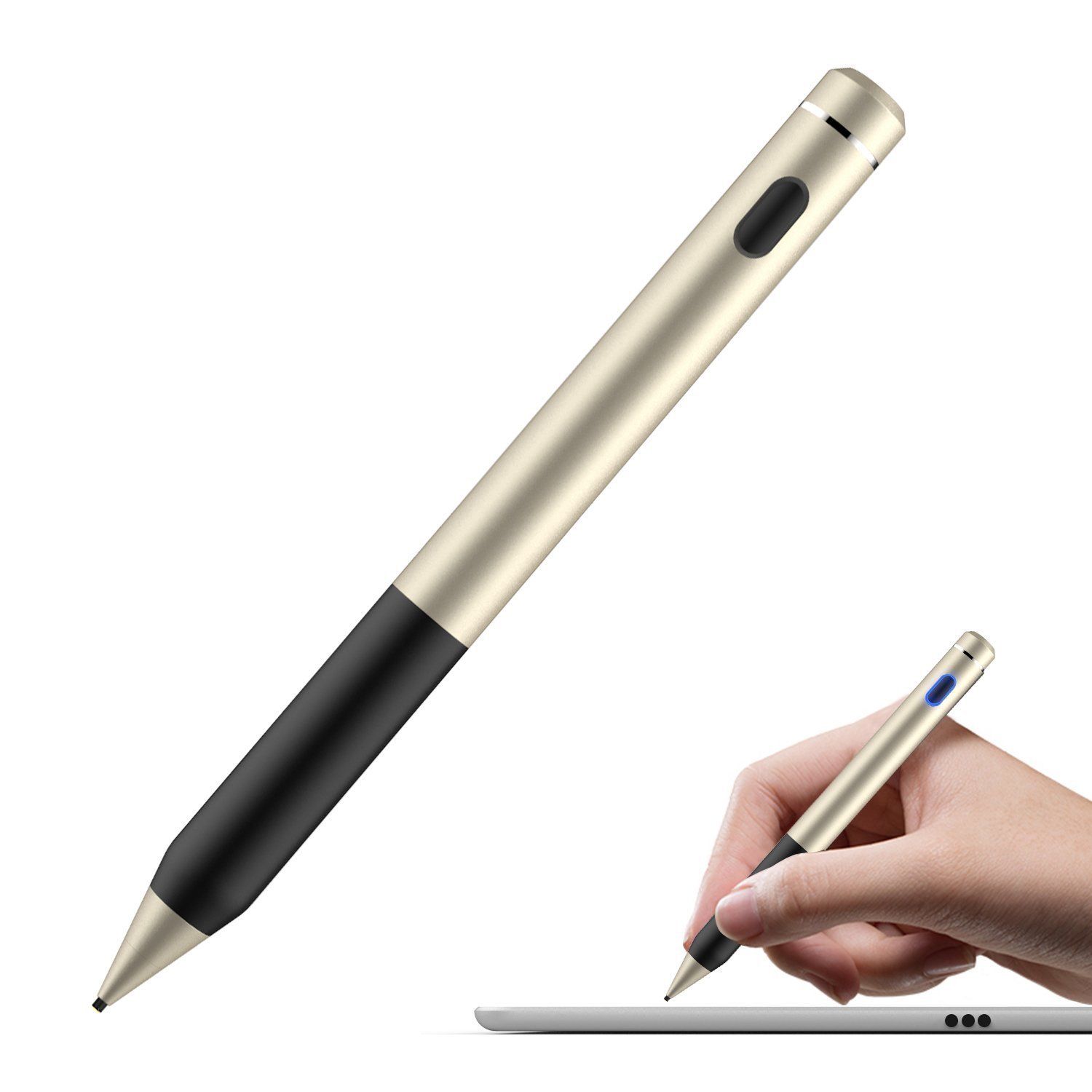 High Precision Capacitive Laptop Smart Stylus Pen For iPad iPhone Samsung Huawei Tablet Active Stylus Pencil Drawing Office
