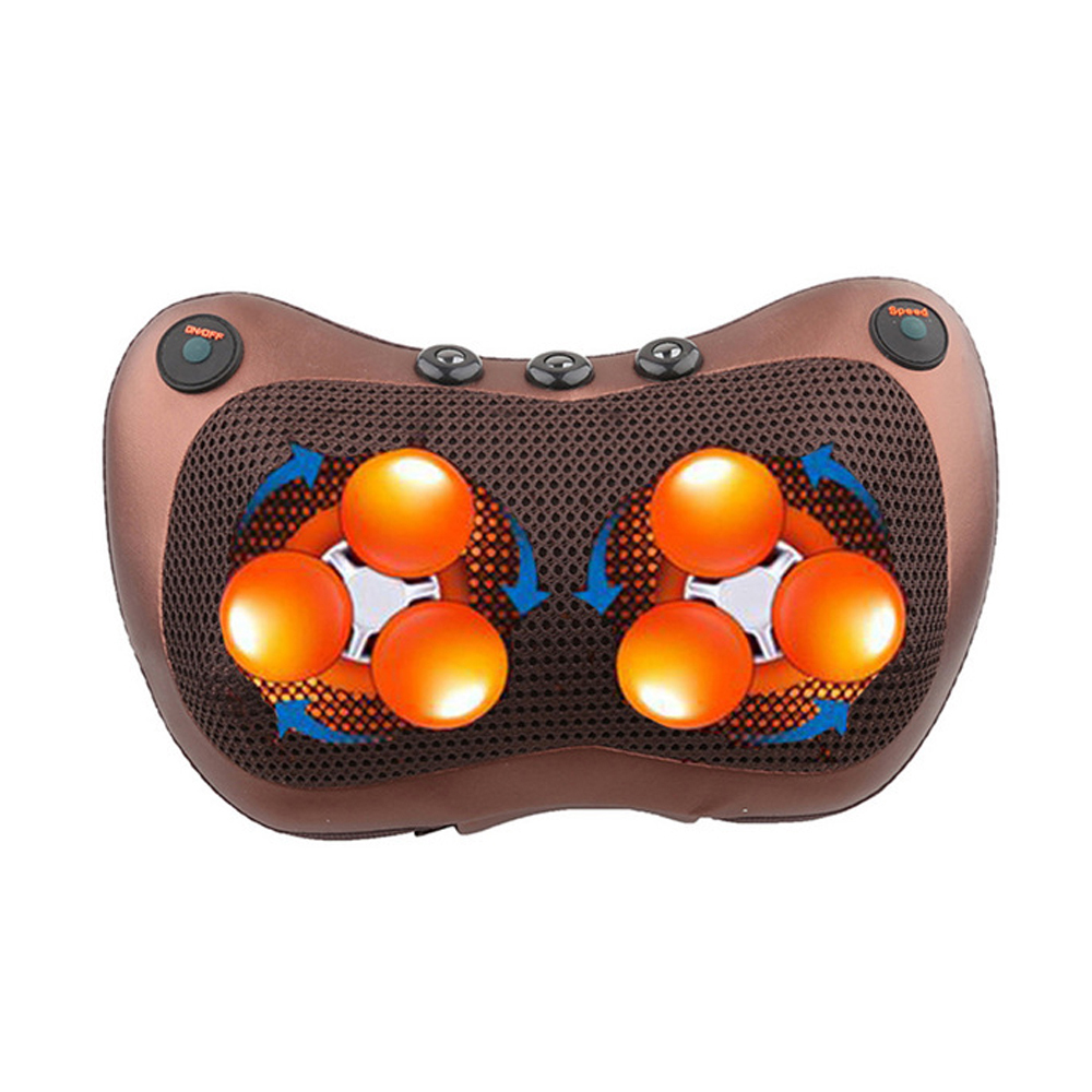 Internal Panel Butterfly shape Full Body cordless rechargeable massage pillow with massage