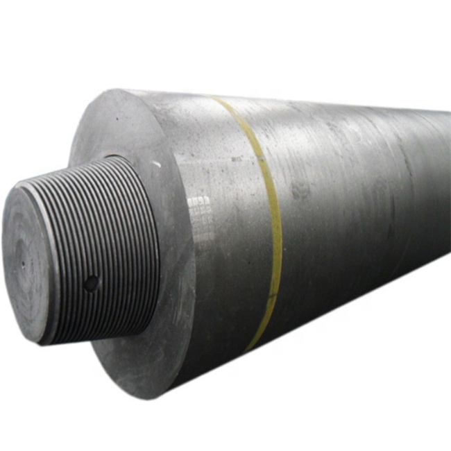 High density Manufacturer UHP 500mm for arc furnace Graphite Electrode for EAF Electric arc furnace with Nipple 3/4 TPI
