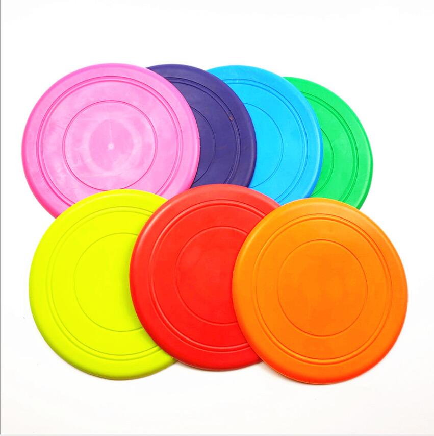 Silicone soft Frisbeed pet bite resistant Frisbeed for training dogs