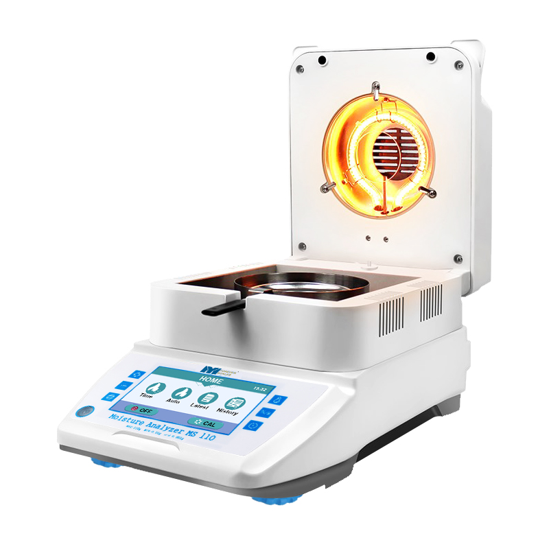 Лабораторные весы для взвешивания нагрузки вечная шкала HBM 110 г 0,001 г галогенный анализатор влажности для пищевых продуктов
